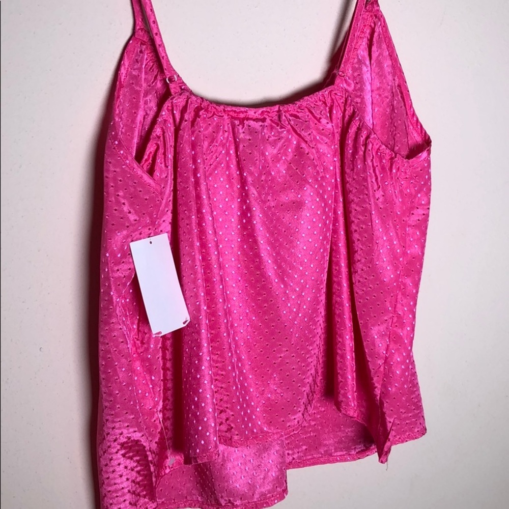 NSR - Lisa Dotted Crop Tank Top 🩷 L1-15 - Picture 10 of 12